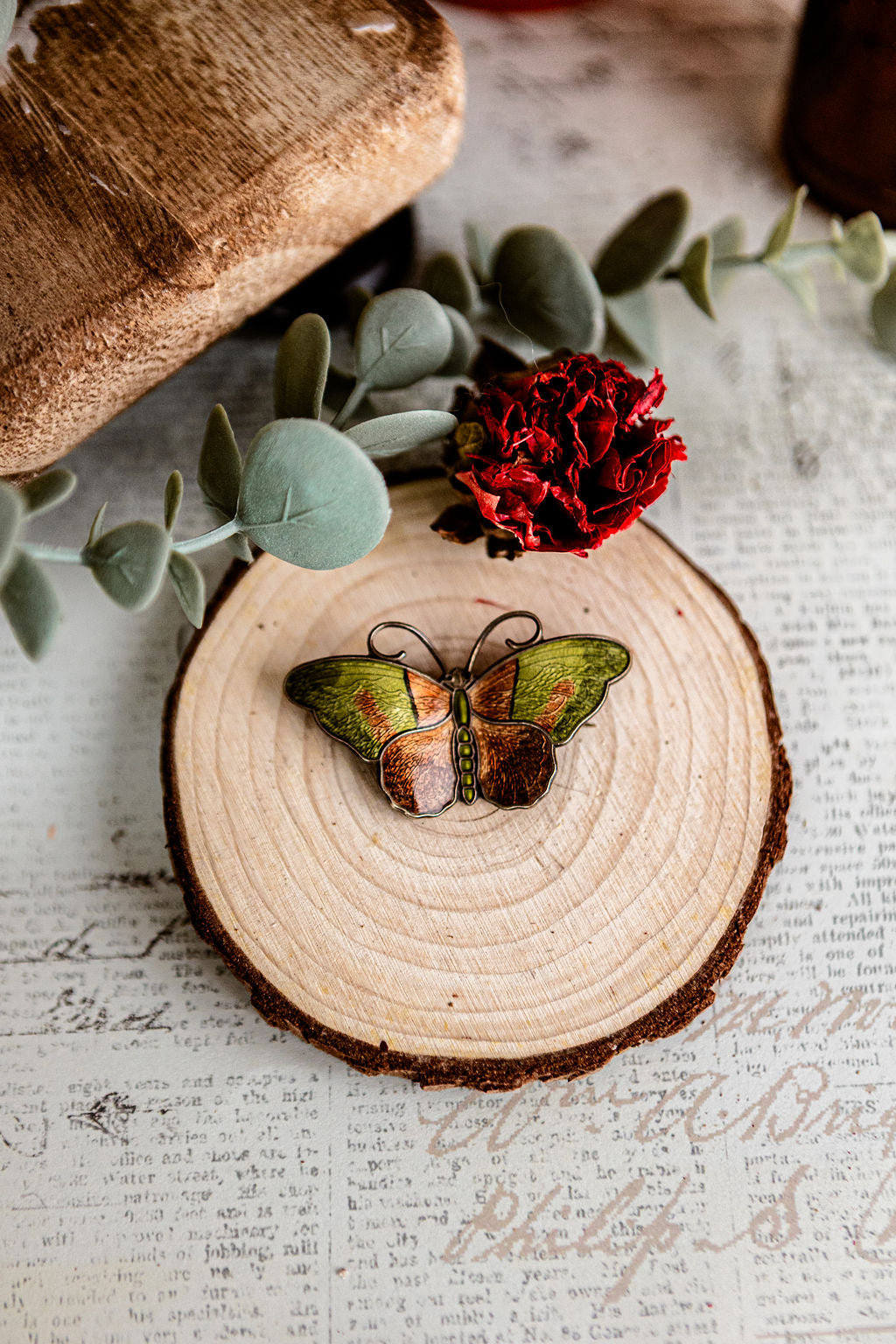 Norwegian Butterfly Broach