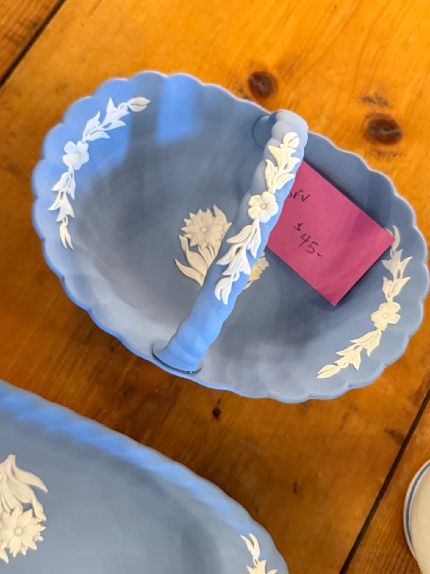 Wedgewood Flower Basket