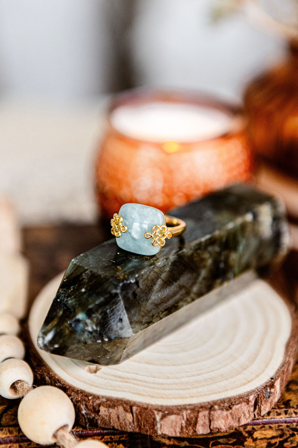 Jade & Gold Ring