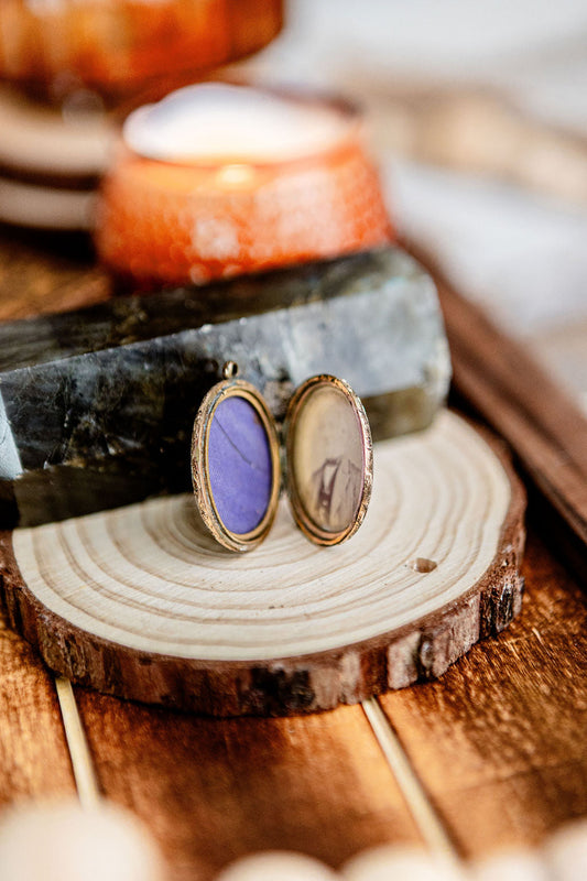 Antique Locket with Photo